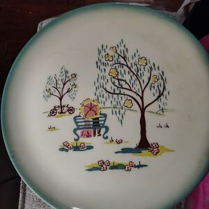 Vintage Brock Forever Yours Of California Pattern Dinnerware